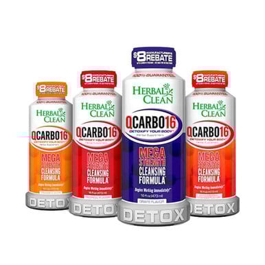 DETOX HERBAL CLEAN QCARBO 16 OZ